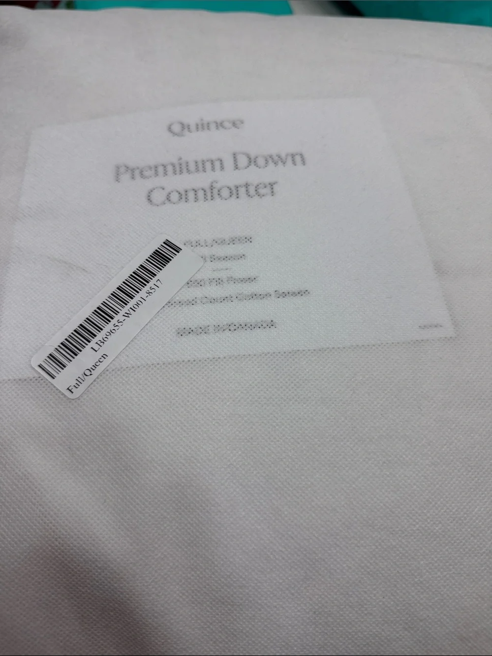Quince includes full